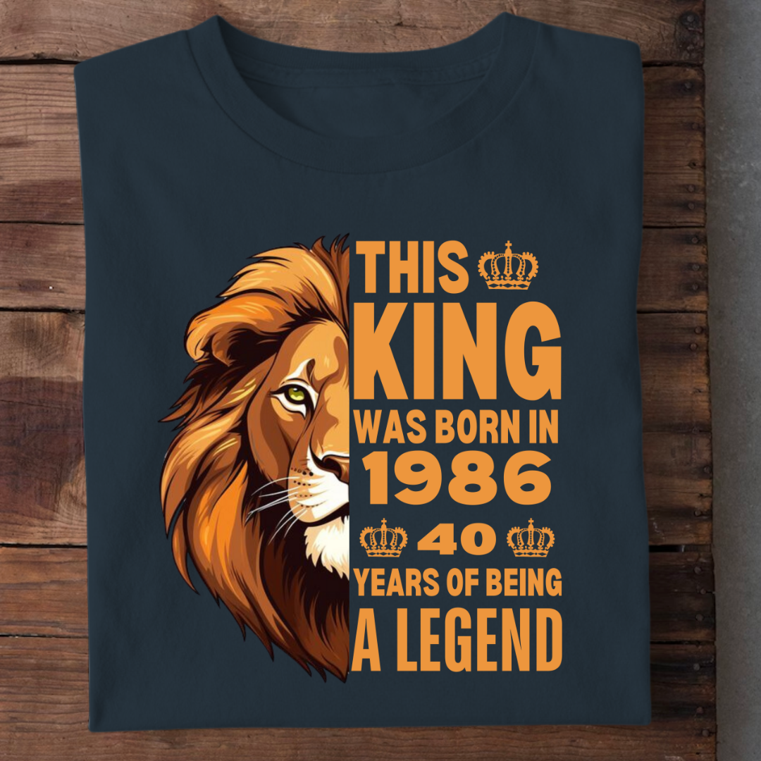 1986 KING 40 YEARS BEING A LEGEND QI