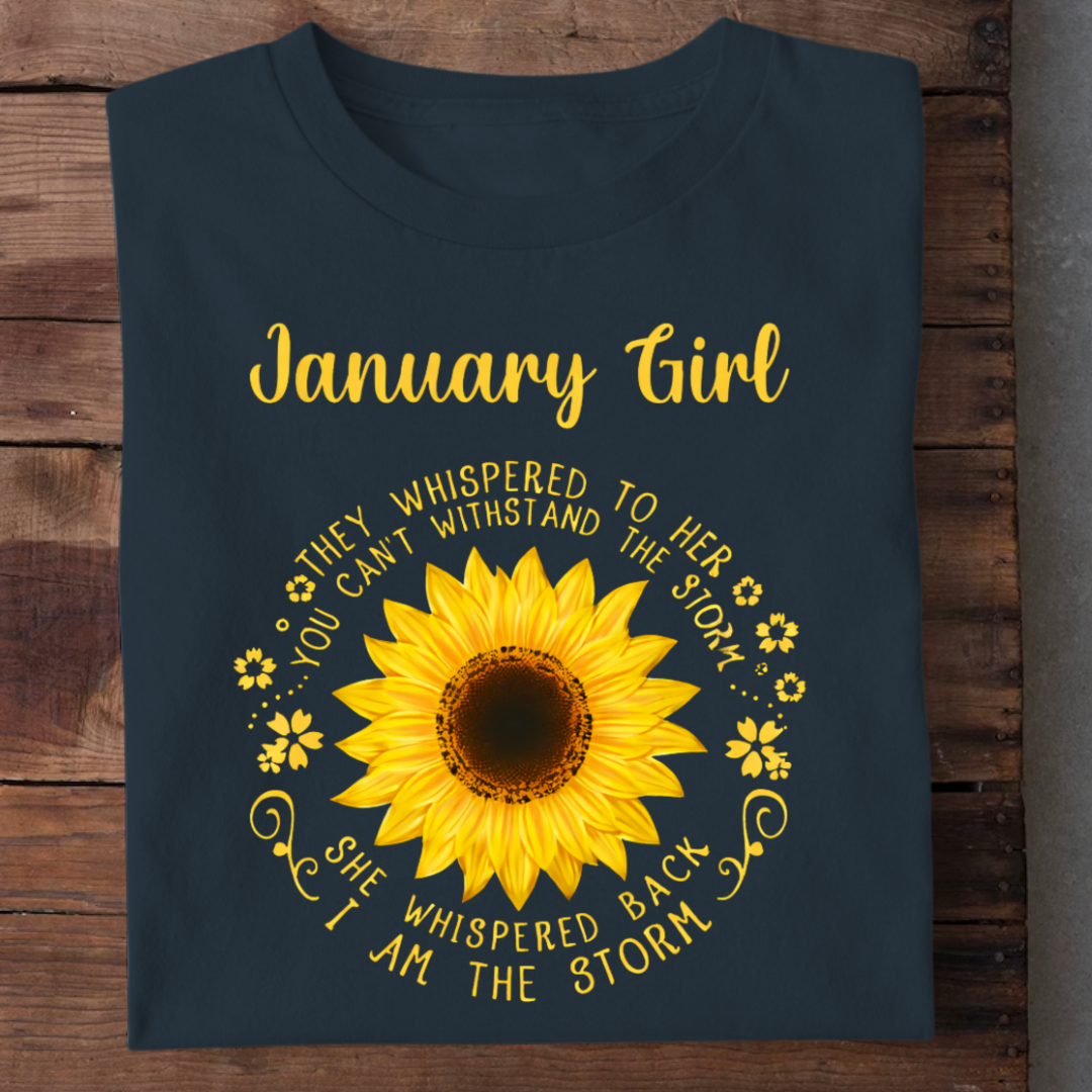 JANUARY GIRL I AM STORM QI