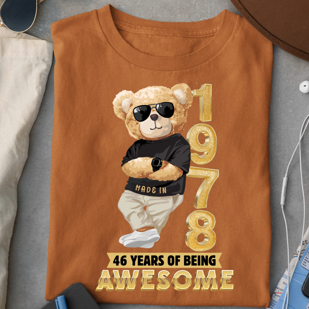 46 YEARS OF BEING AWESOME