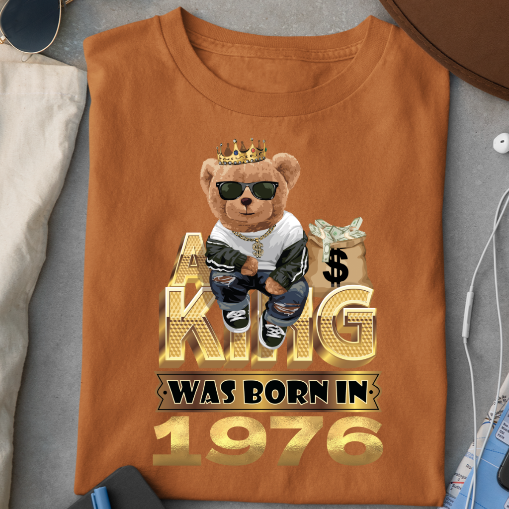 A KING WAS BORN IN 1976