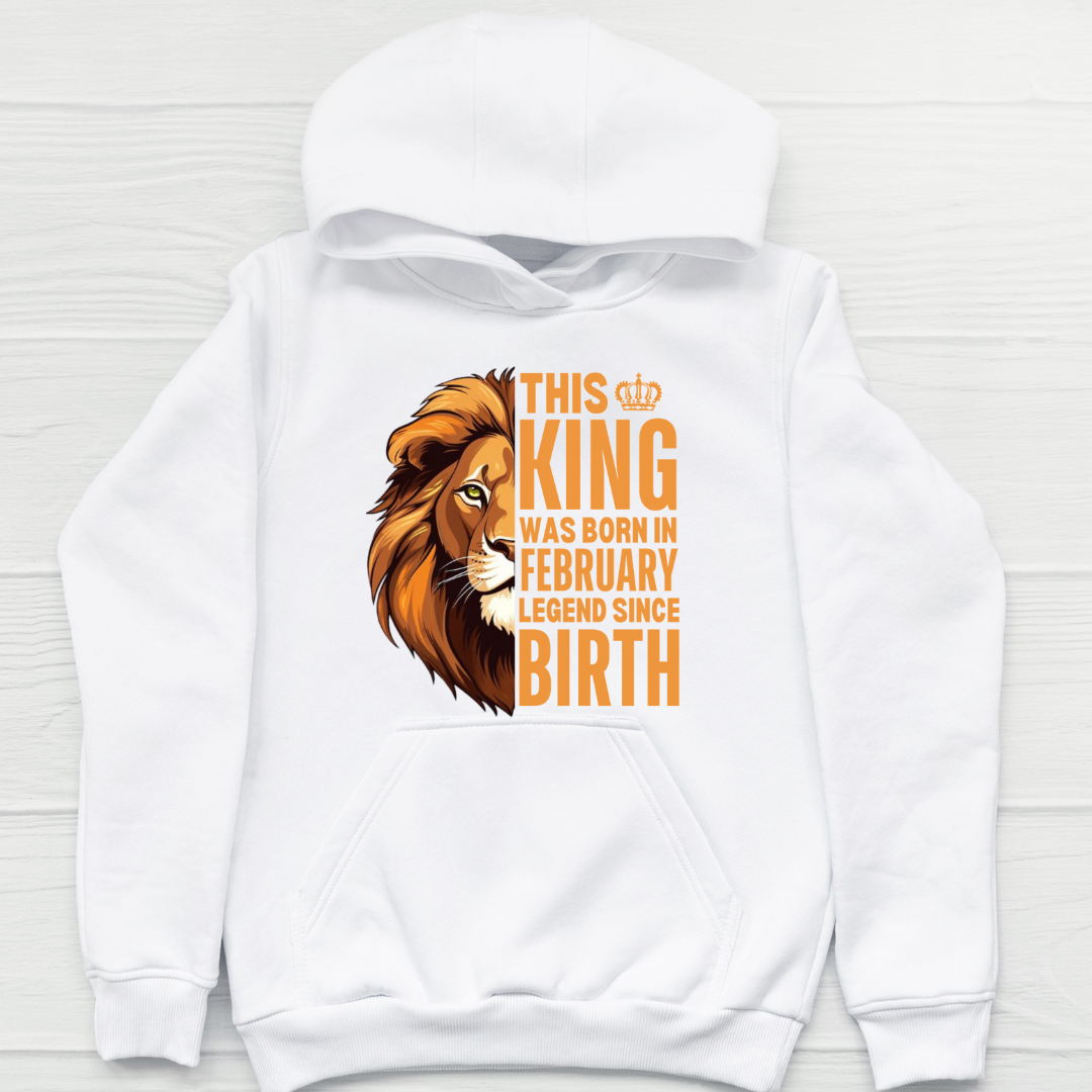 FEBRUARY KING LEGEND HOODIE QI