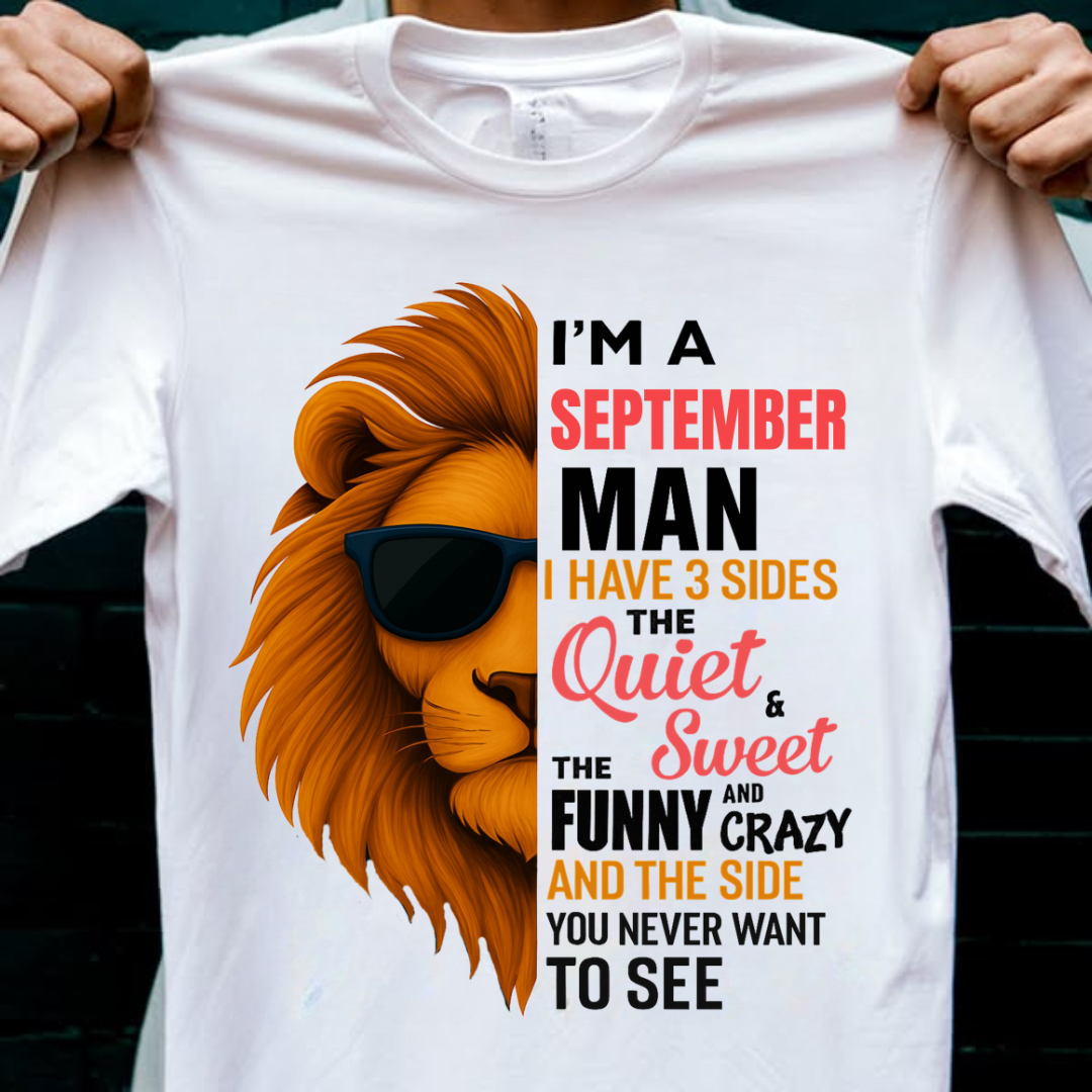 SEPTEMBER MAN WITH 3 SIDES QI