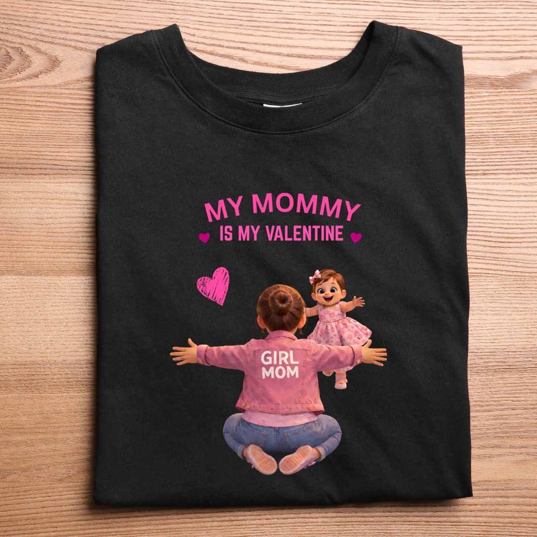 MY MOM IS MY VALENTINE(GIRL MOM)