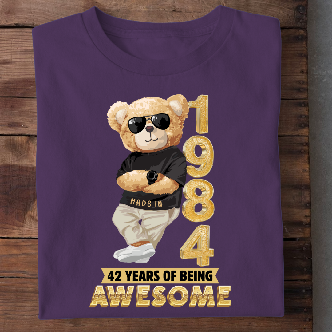 42-1984 YEARS OF BEING AWESOME QI