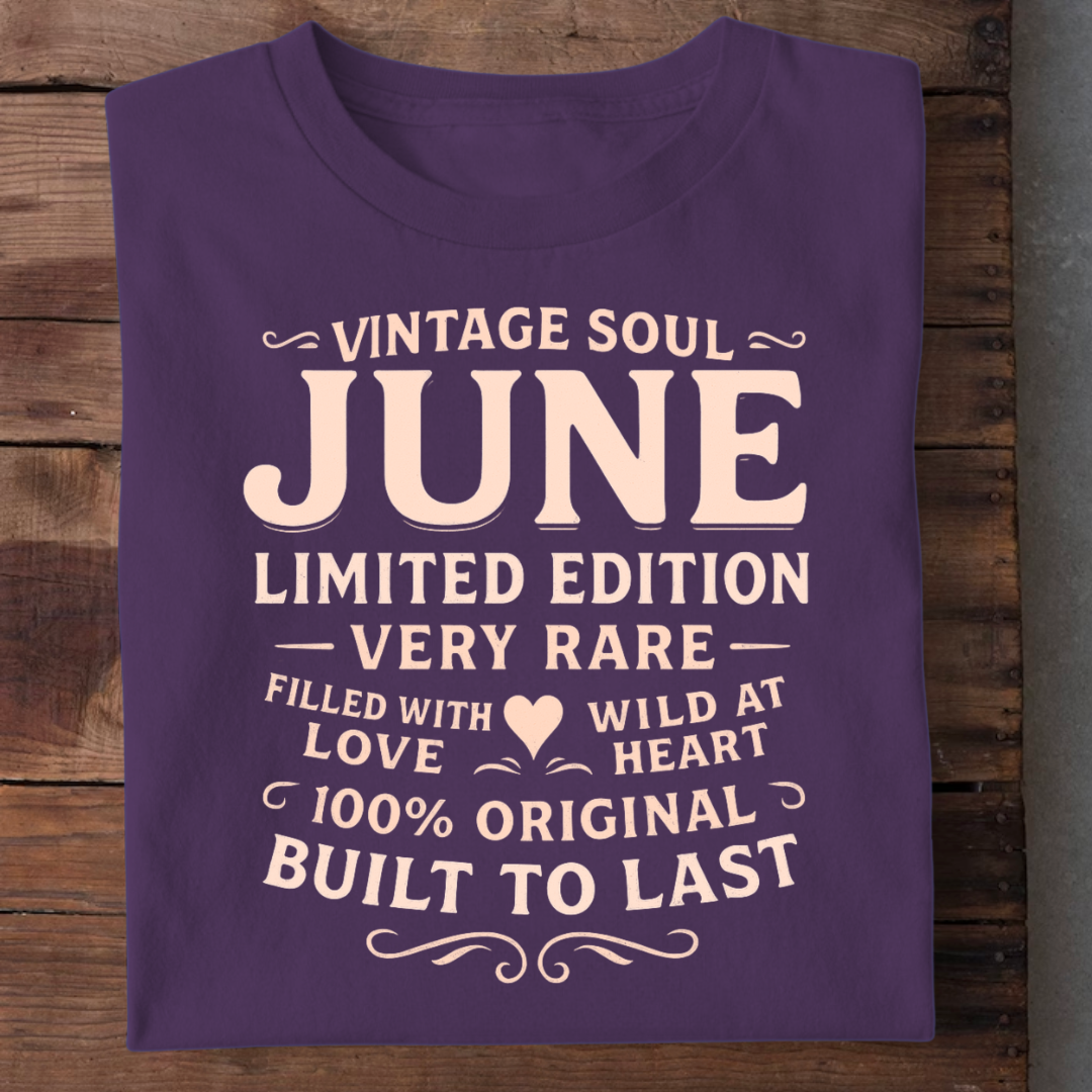 VINTAGE SOUL JUNE BORN QI