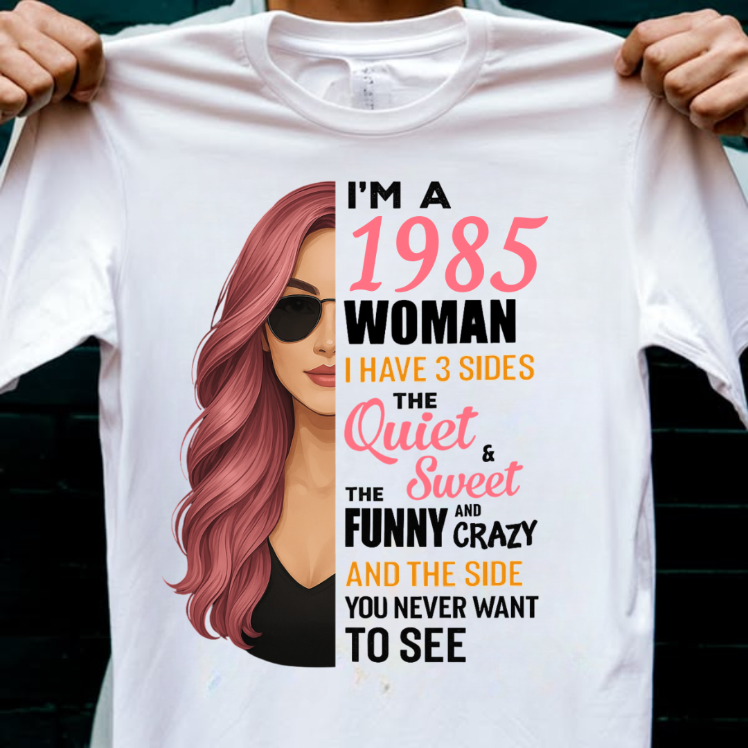1985 WOMAN WITH 3 SIDES QI