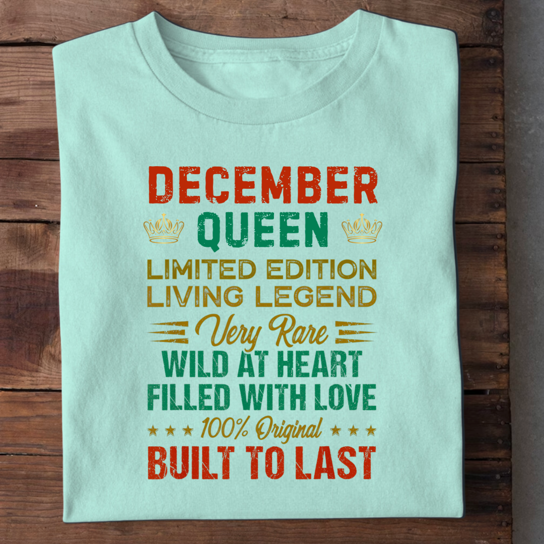 DECEMBER QUEEN BUILT TO LAST QI