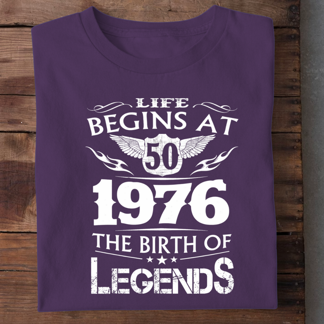 LIFE BEGINS 50-1976 LEGENDS QI