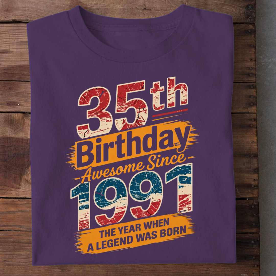 35TH BIRTHDAY AWESOME 1991 QI