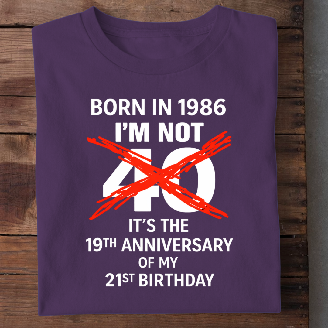 NOT 40 ITS 19TH ANNIVERSARY QI