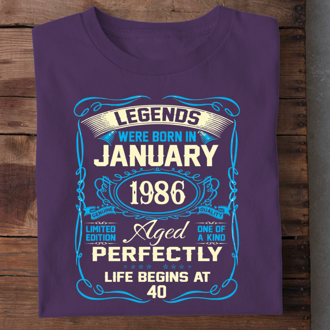 LEGENDS JANUARY 1986 QI