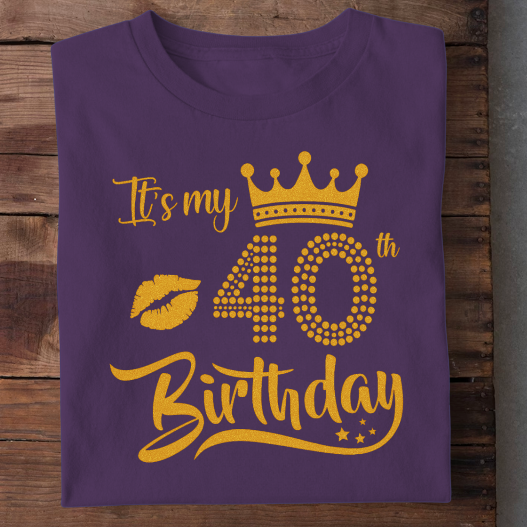 IT'S MY 40TH BIRTHDAY QI
