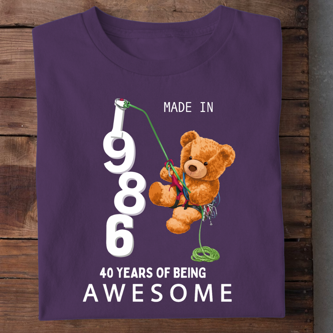 MADE IN 1986-40 YEARS AWESOME QI