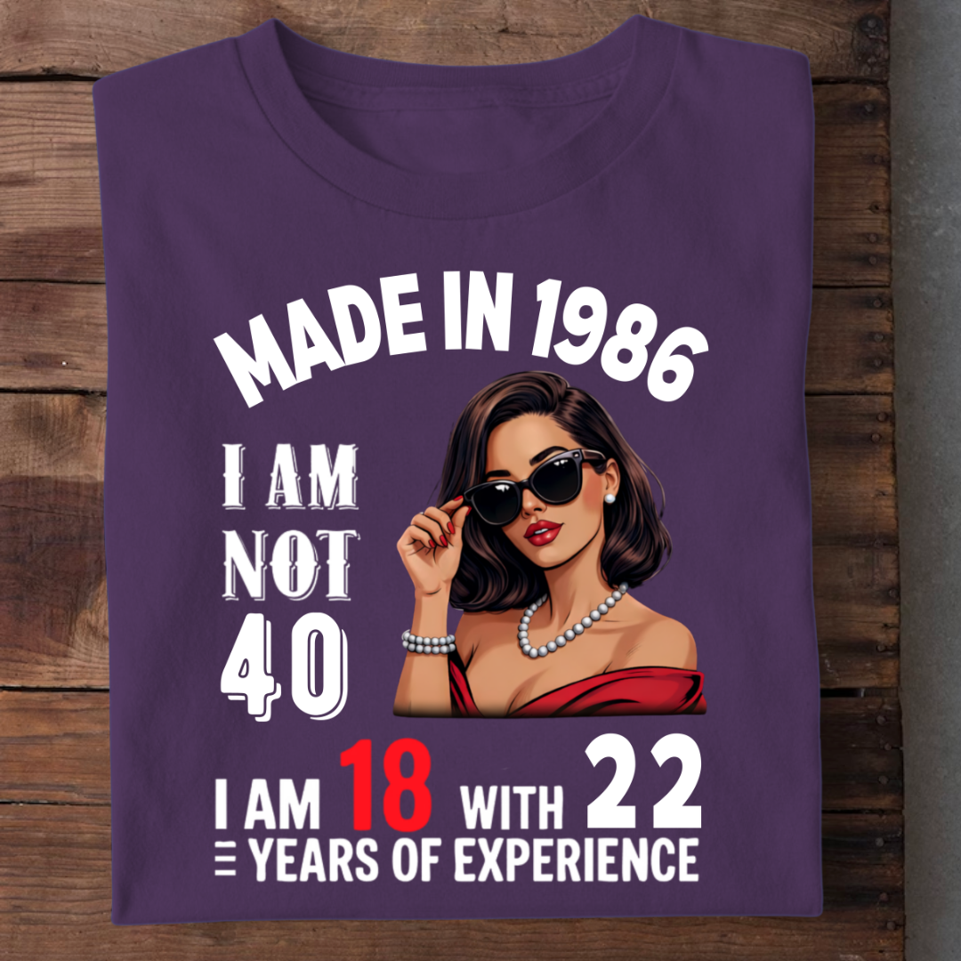 I AM NOT 40 DIVA QI