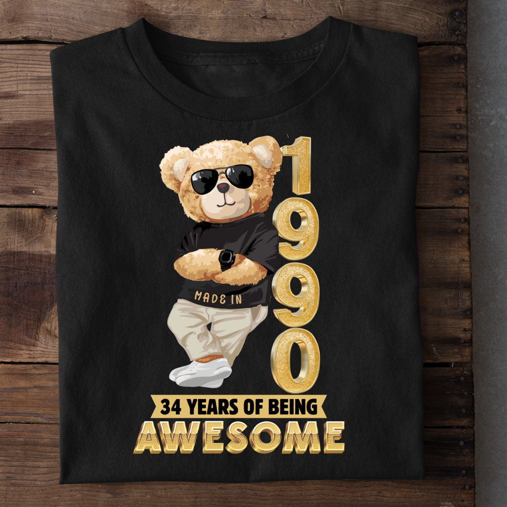 34 YEARS OF BEING AWESOME