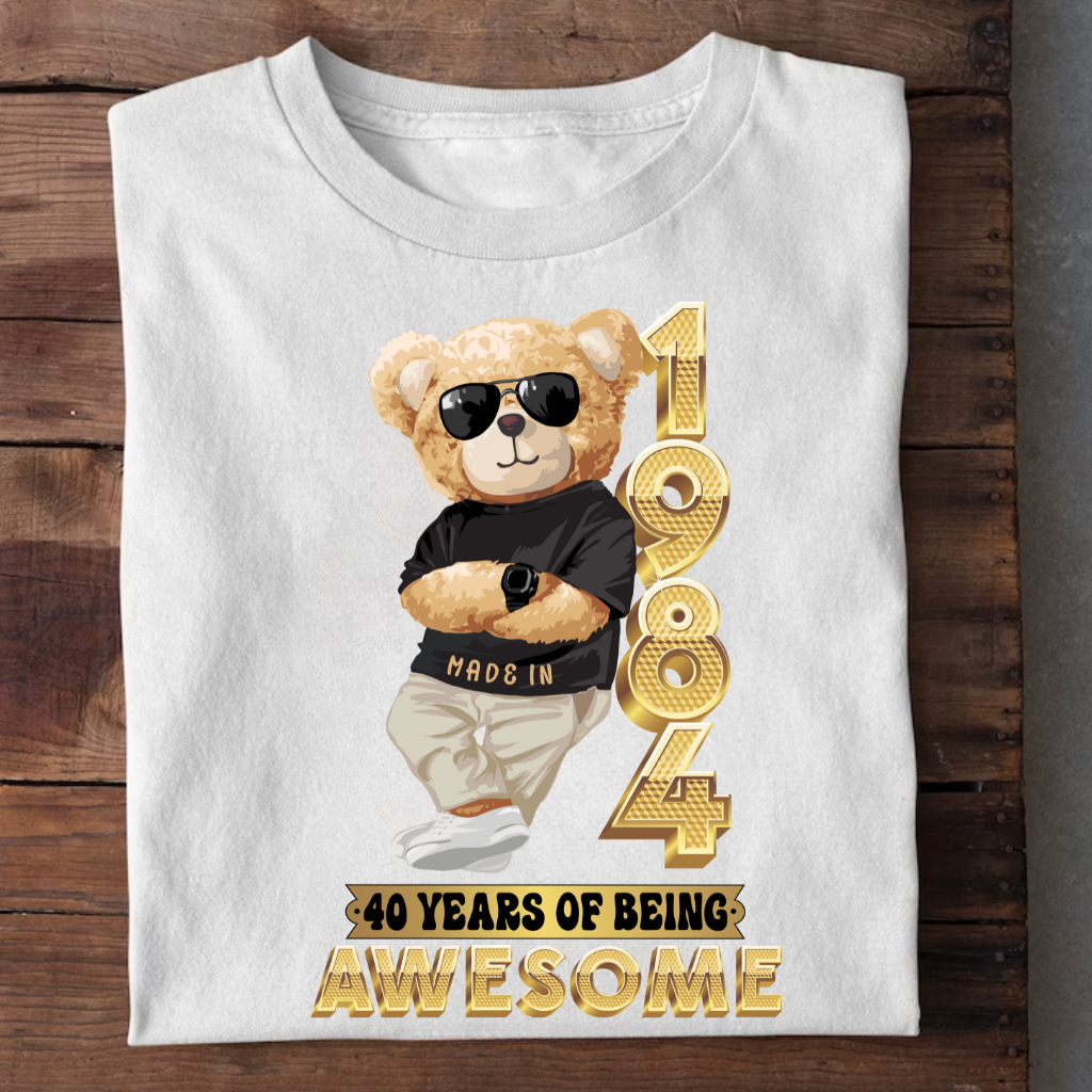 40 YEARS OF BEING AWESOME