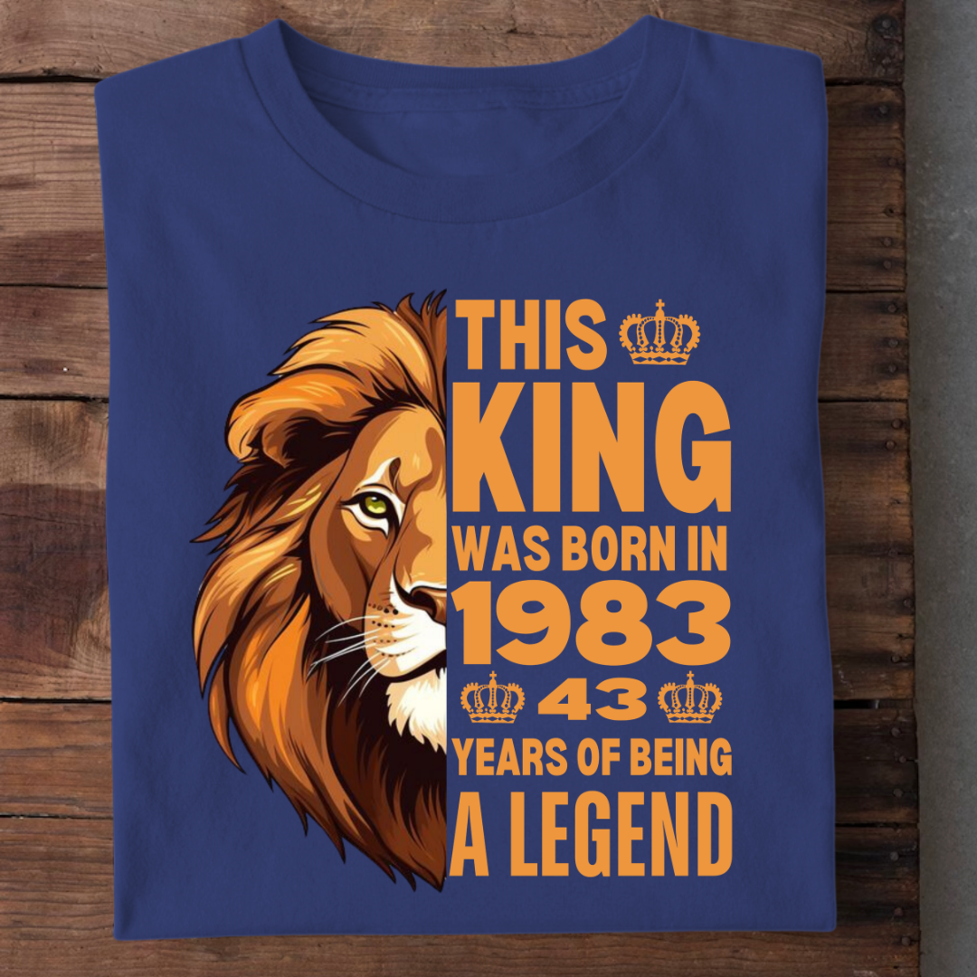 1983 KING 43 YEARS BEING LEGEND QI