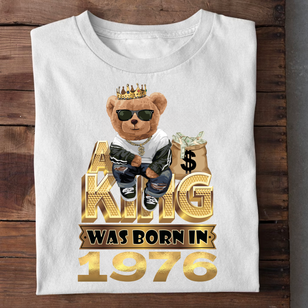 A KING WAS BORN IN 1976