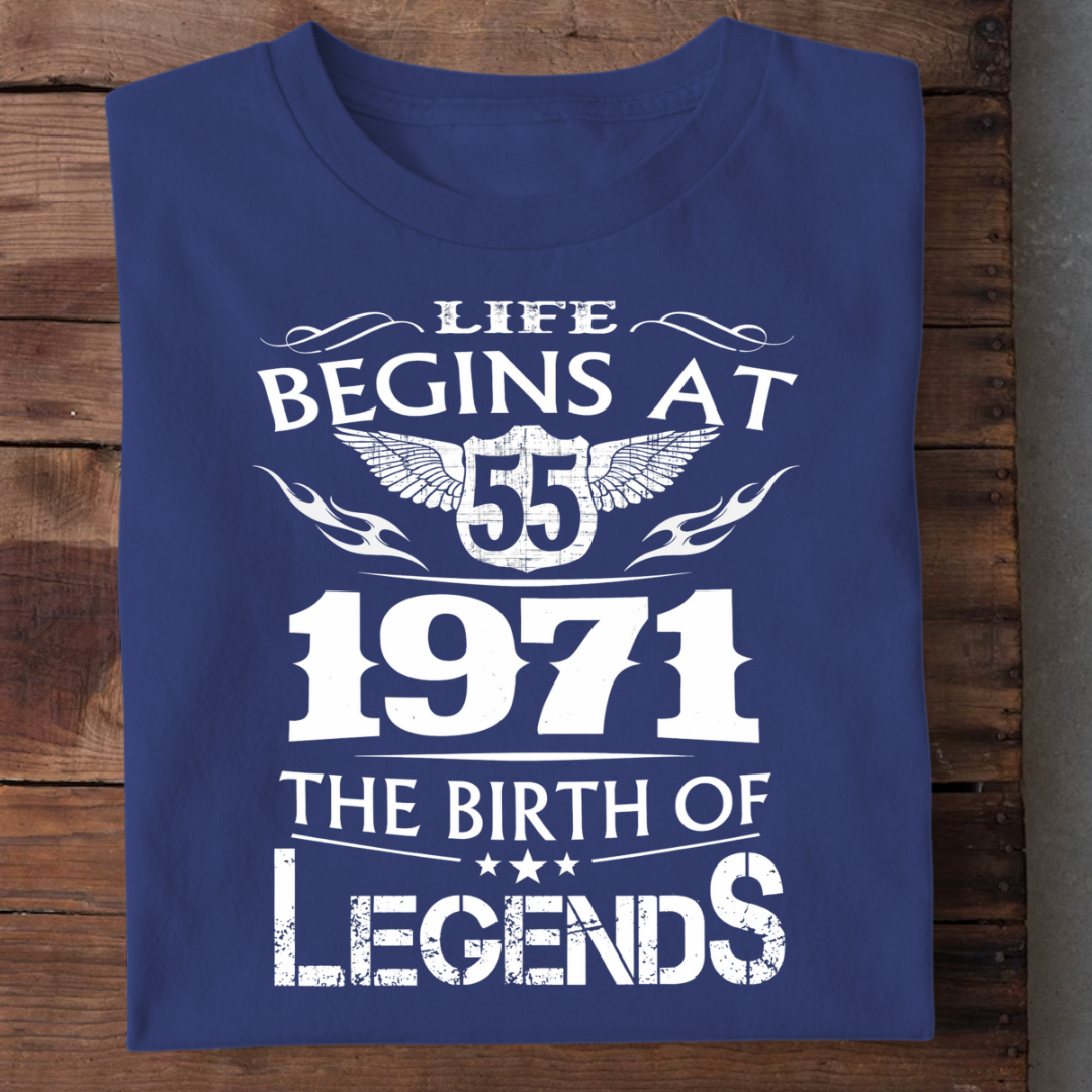 LIFE BEGINS 55-1971 LEGENDS QI