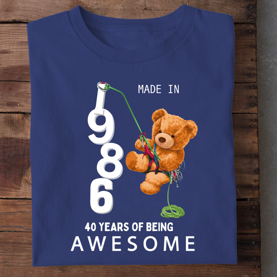 MADE IN 1986-40 YEARS AWESOME QI
