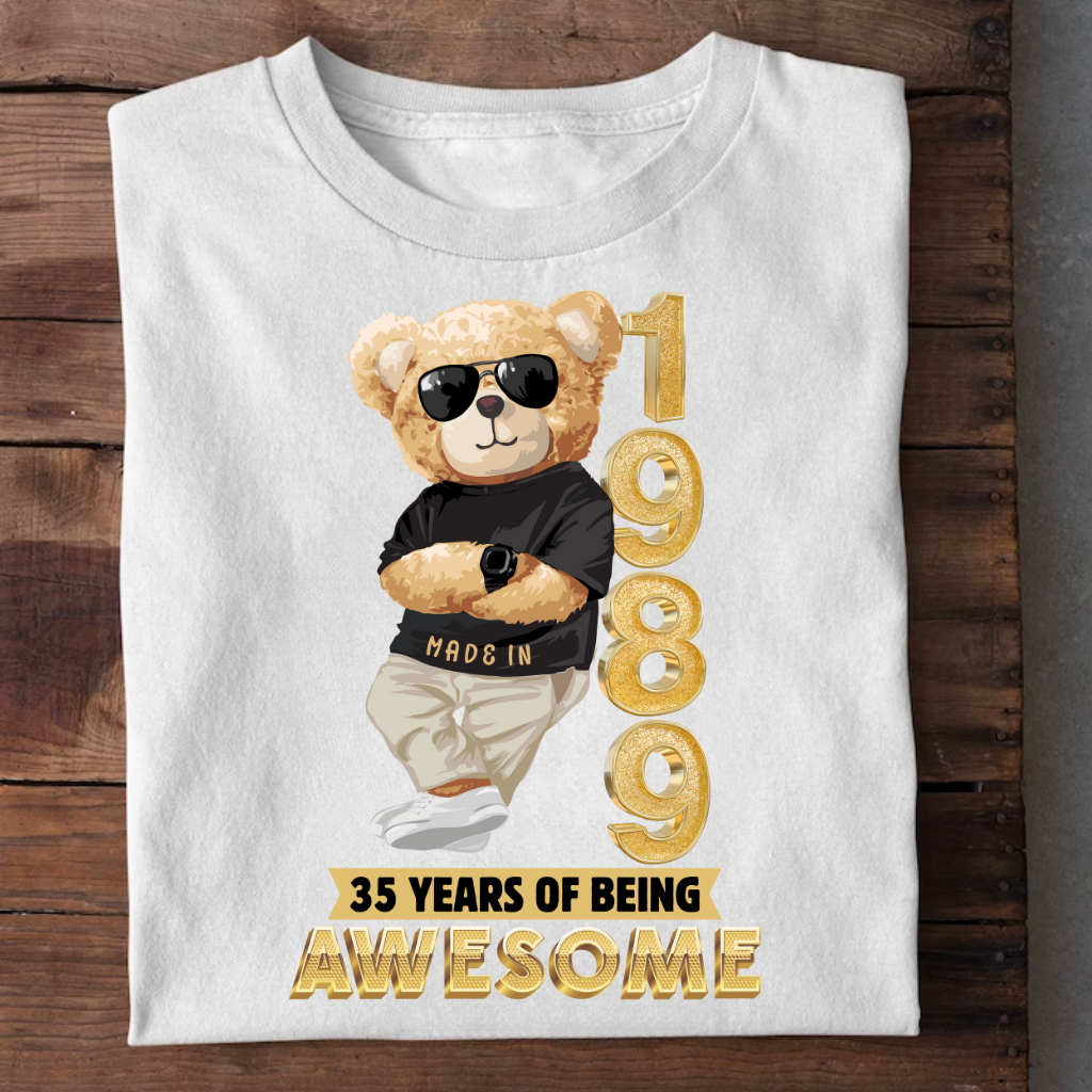 35 YEARS OF BEING AWESOME