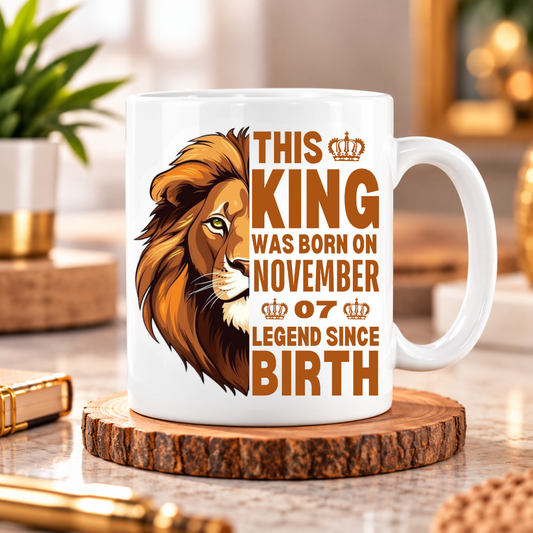 KING 7TH NOVEMBER MUG