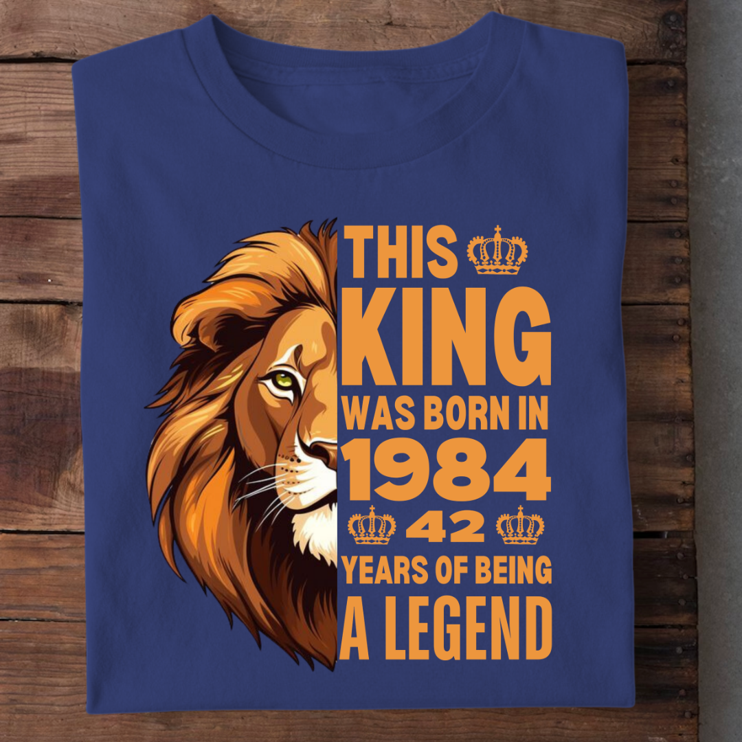 1984 KING 42 YEARS BEING LEGEND QI