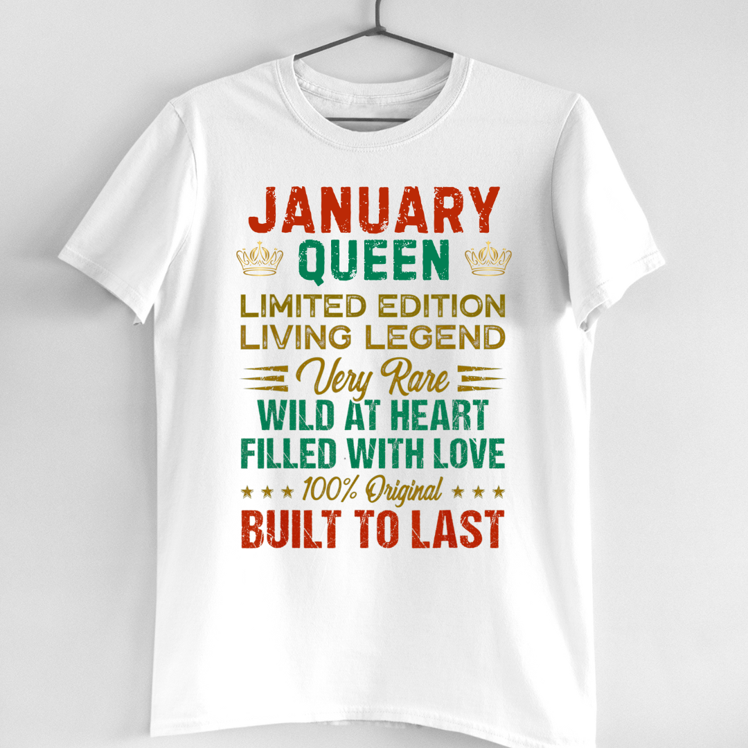 JANUARY QUEEN BUILT TO LAST