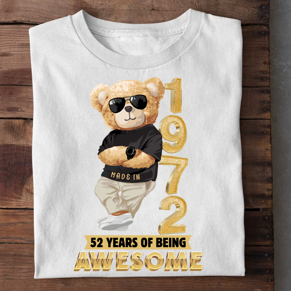 52 YEARS OF BEING AWESOME