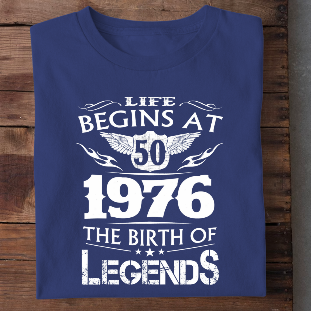 LIFE BEGINS 50-1976 LEGENDS QI