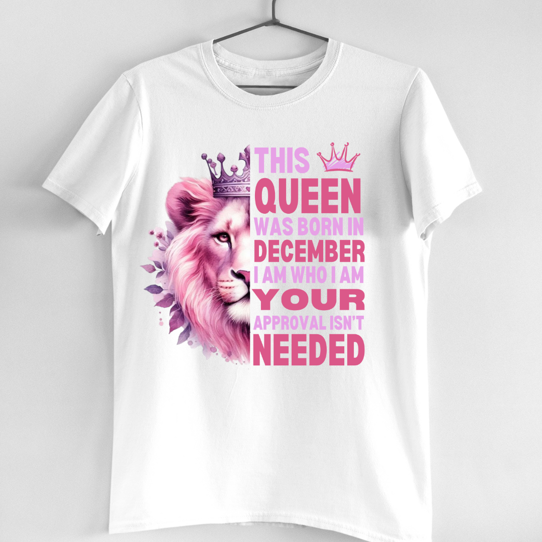 DECEMBER QUEEN I AM WHO I AM