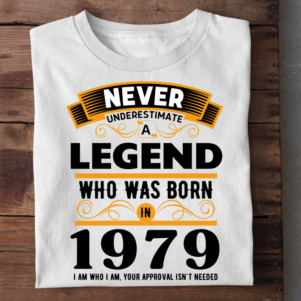 NEVER UNDERESTIMATE 1979 LEGEND