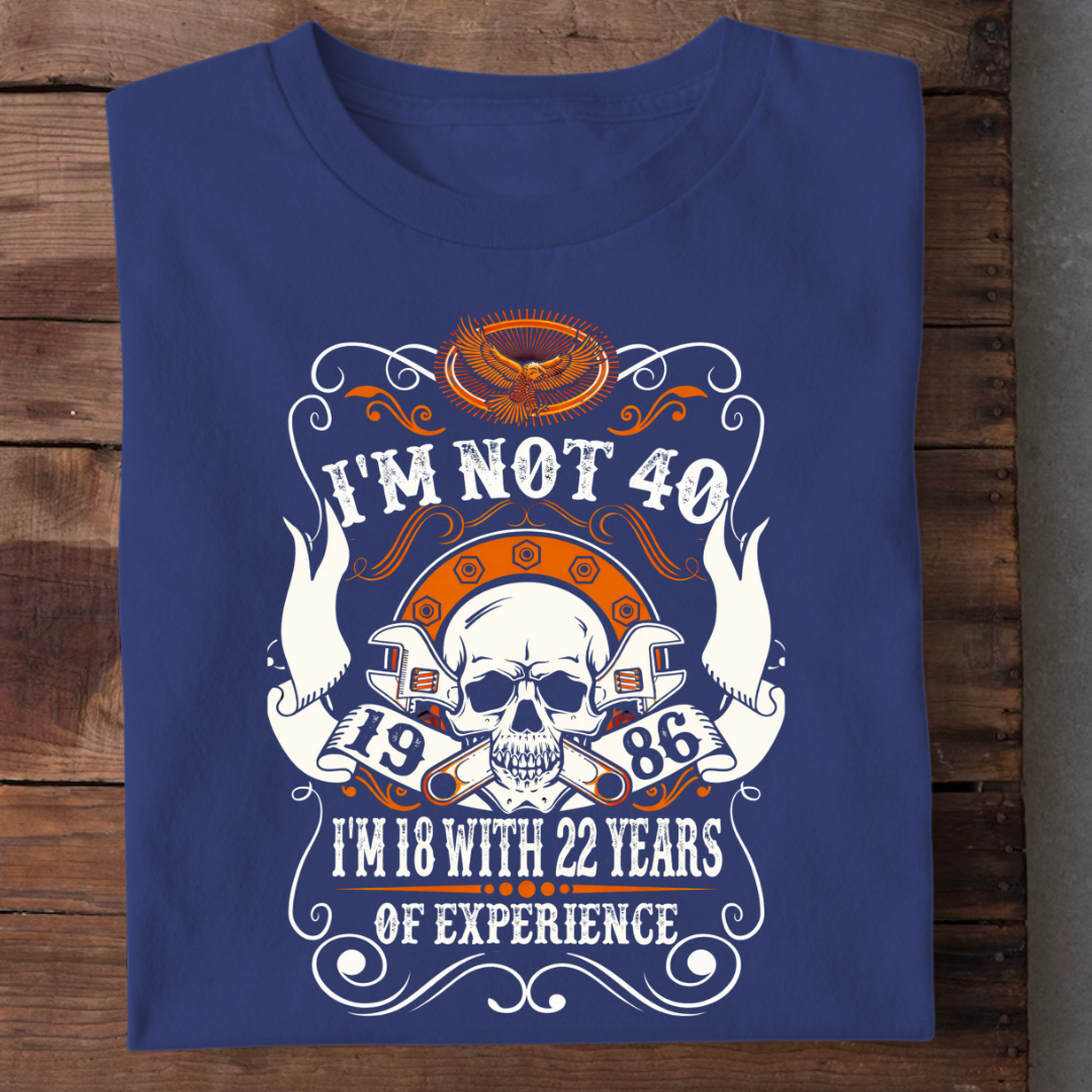 I AM NOT 40 I AM 18 QI