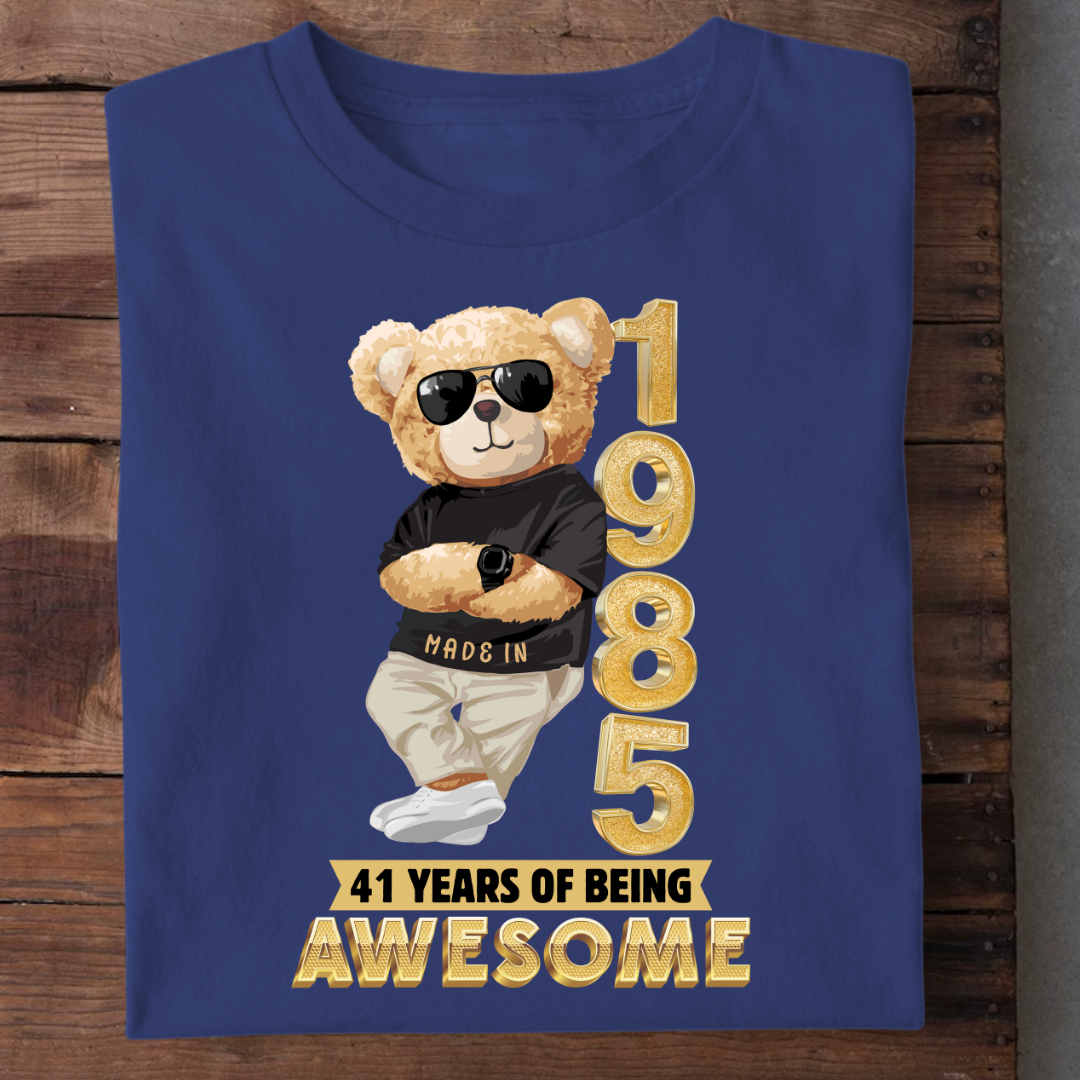41-1985 YEARS OF BEING AWESOME QI