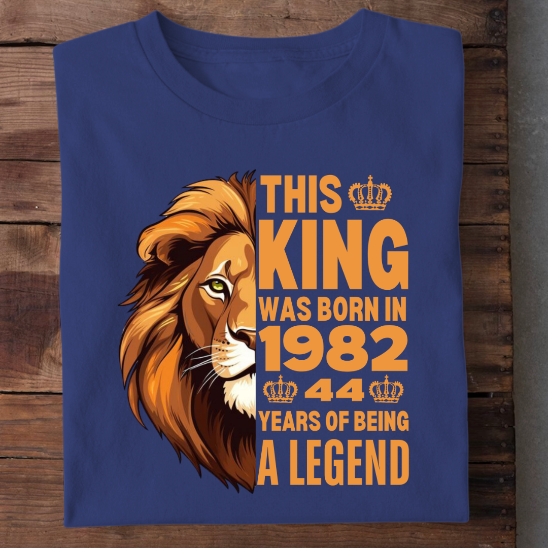 1982 KING 44 YEARS BEING LEGEND QI