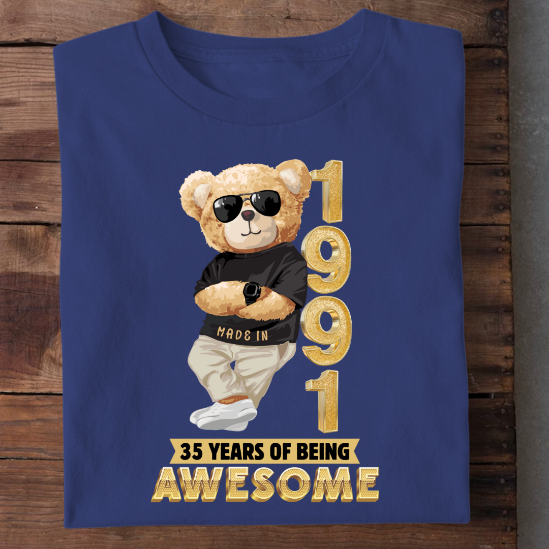 35-1991 YEARS OF BEING AWESOME QI