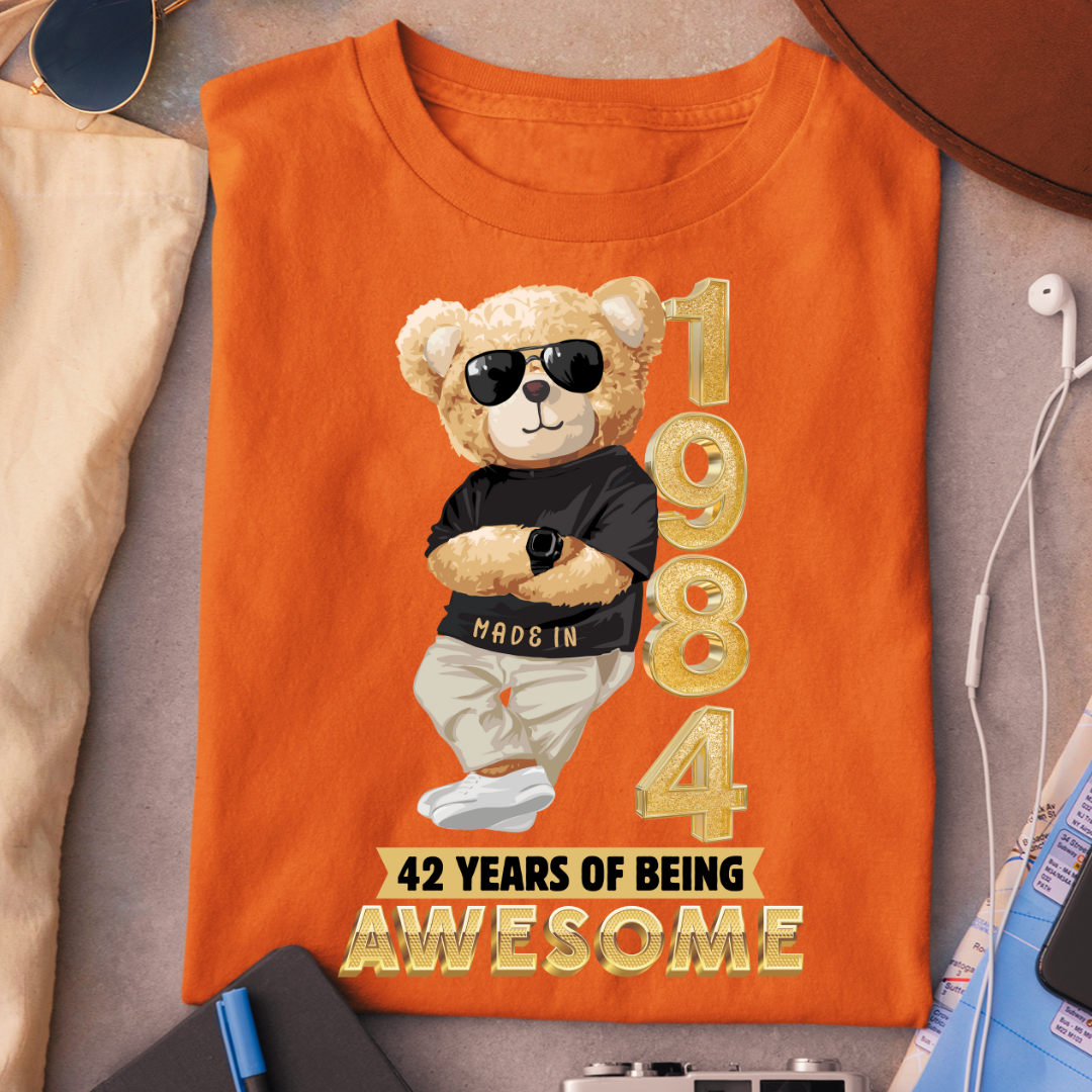 42-1984 YEARS OF BEING AWESOME QI