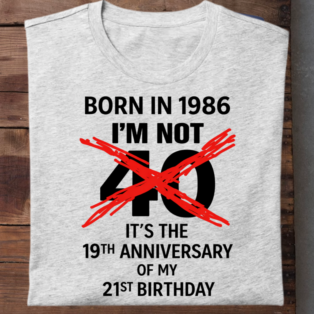 NOT 40 ITS 19TH ANNIVERSARY QI