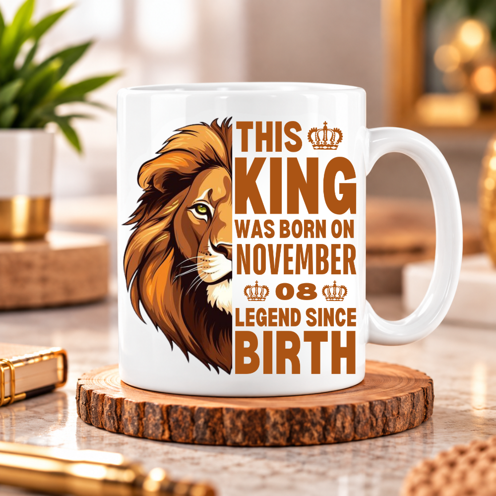KING 8TH NOVEMBER MUG