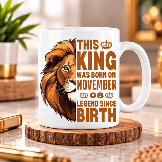 KING 8TH NOVEMBER MUG