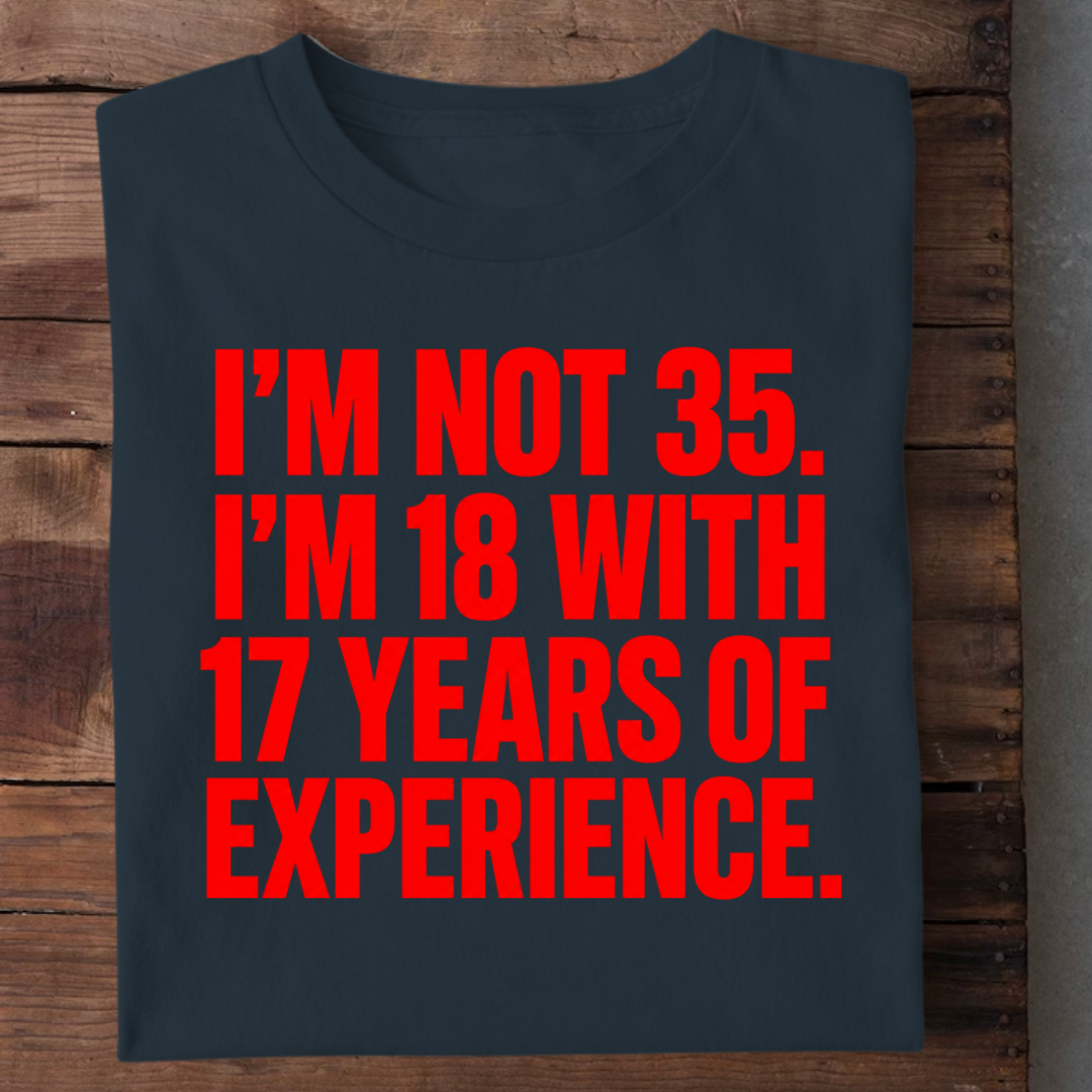 18 WITH 17 TEARS OF EXPERIENCE QI