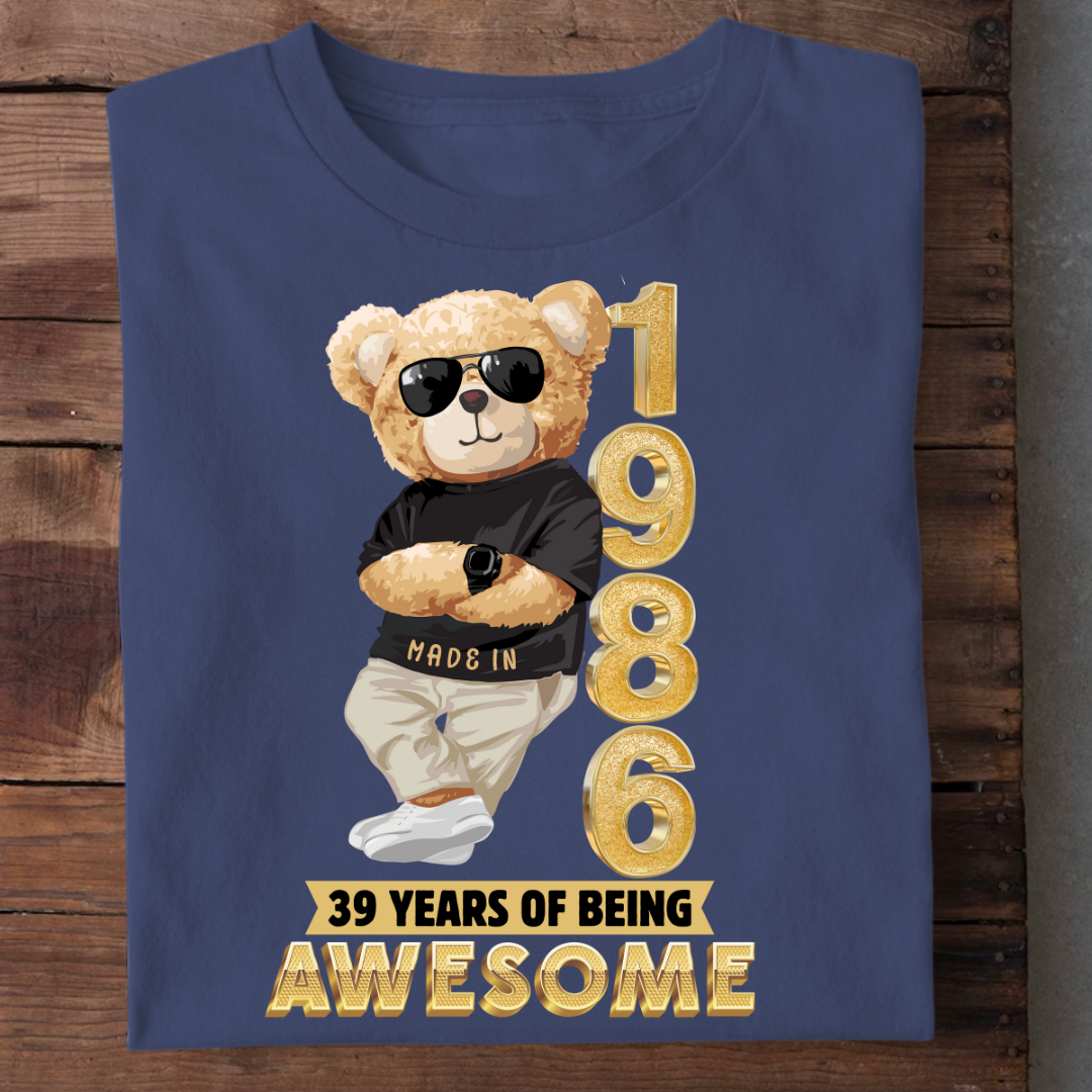 39-1986 YEARS OF BEING AWESOME QI