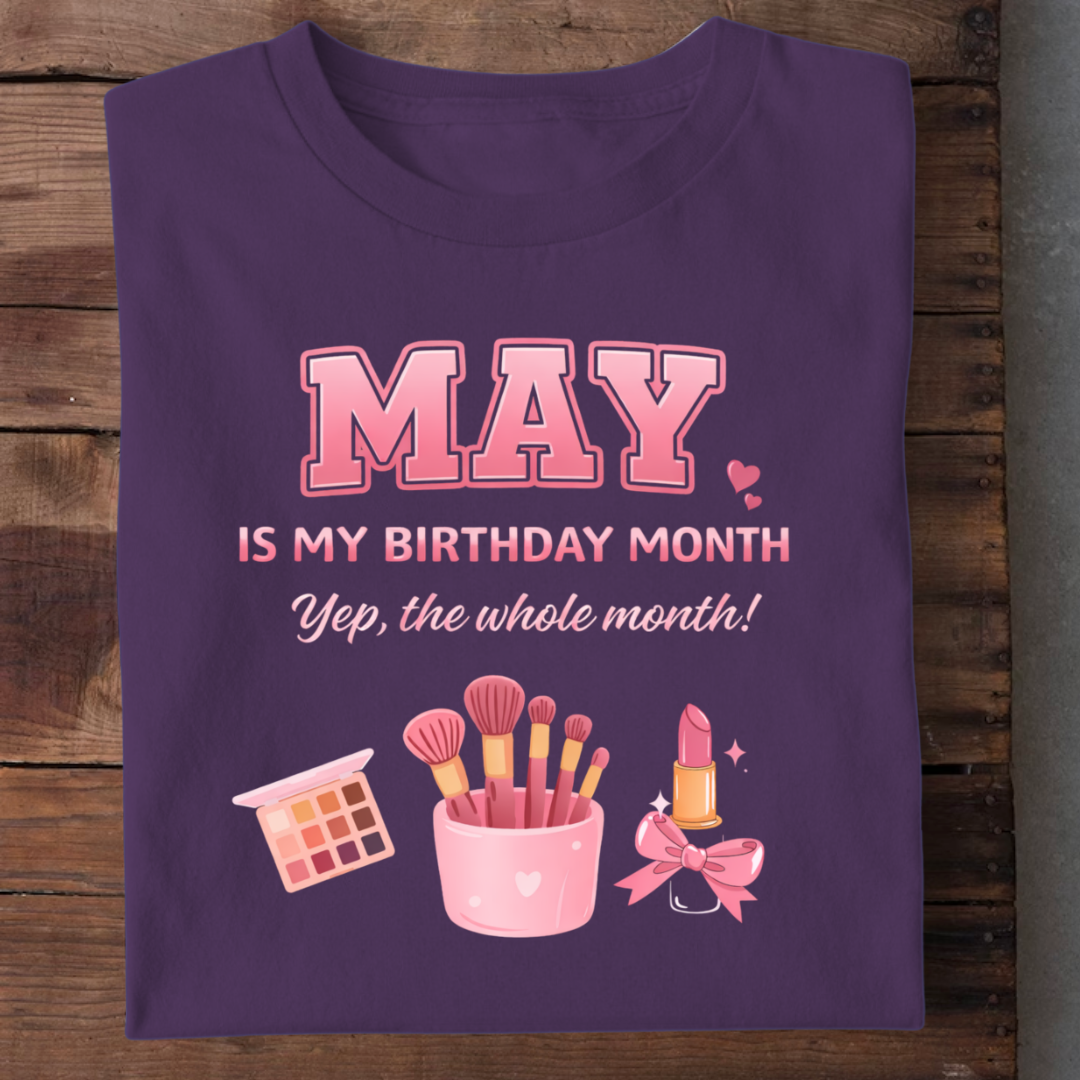 MAY MY BIRTHDAY MONTH QI
