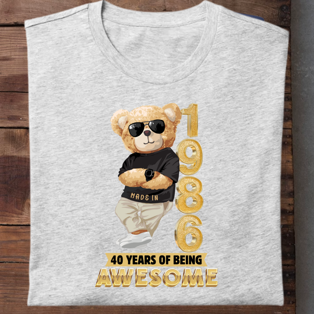 40-1986 YEARS OF BEING AWESOME QI