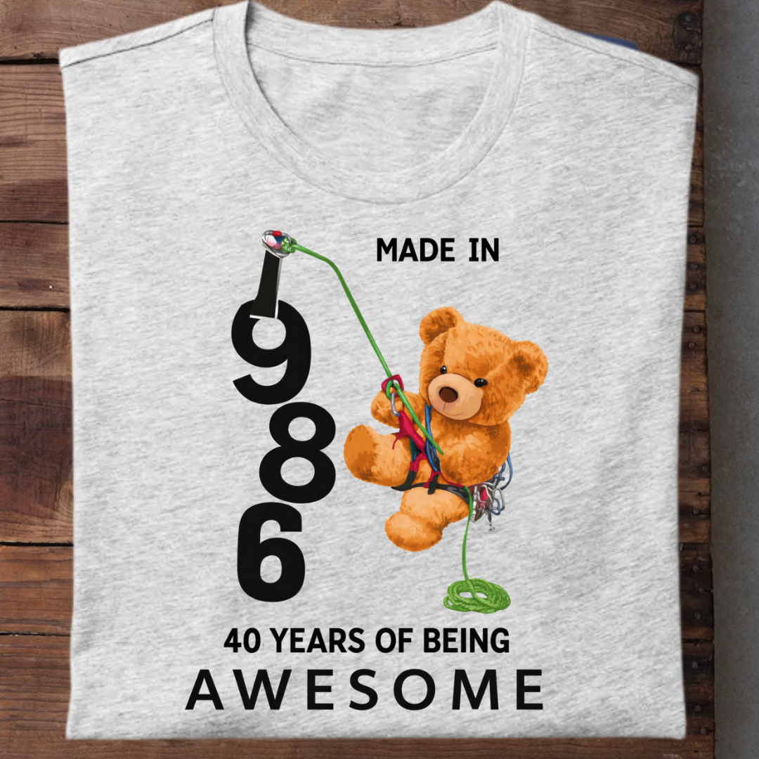 MADE IN 1986-40 YEARS AWESOME QI