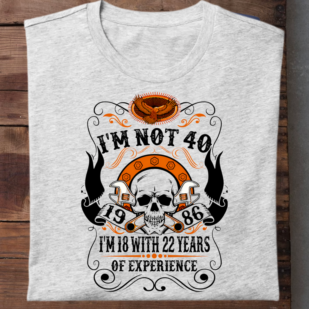 I AM NOT 40 I AM 18 QI