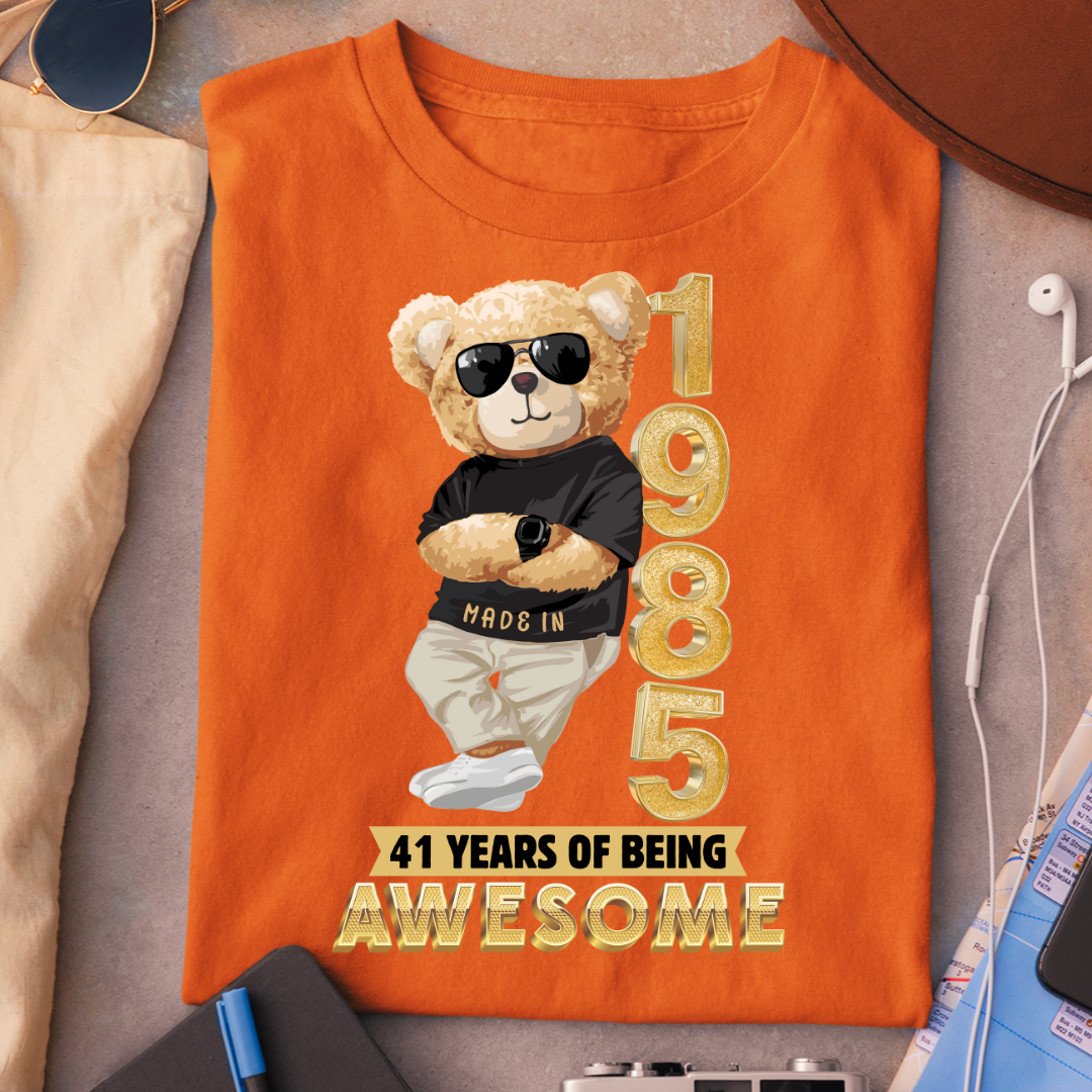 41-1985 YEARS OF BEING AWESOME QI