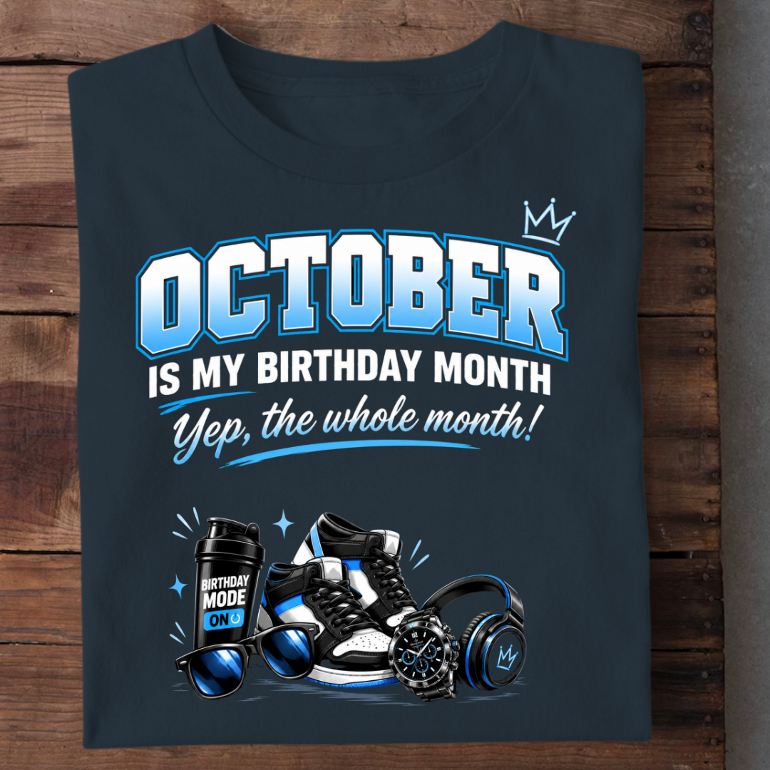OCTOBER KING BIRTHDAY MONTH QI