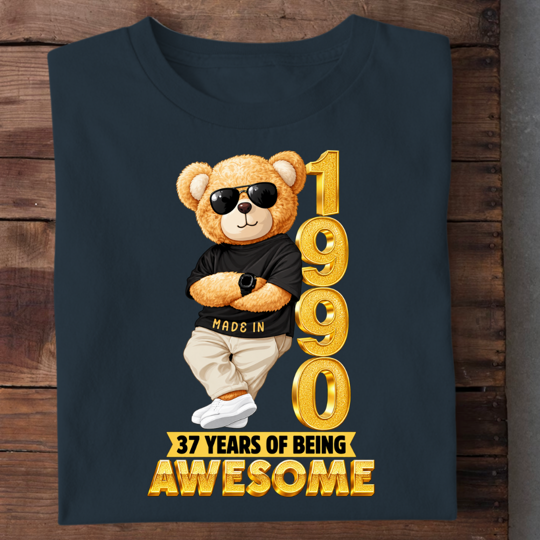 37-1990 YEARS OF BEING AWESOME