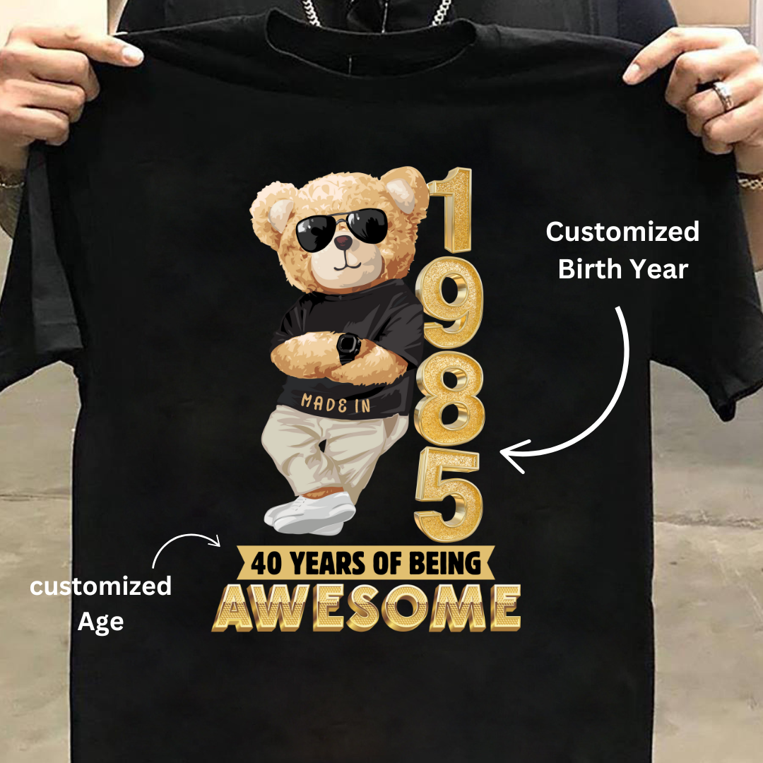 BEING AWESOME CUSTOMIZED SHIRT